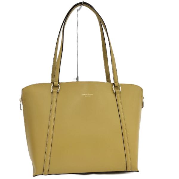 Samantha Thavasa イエローカラー限定キャディバッグ正規品 Samantha Thavasa（サマンサタバサ） バイカラースプリットレザー