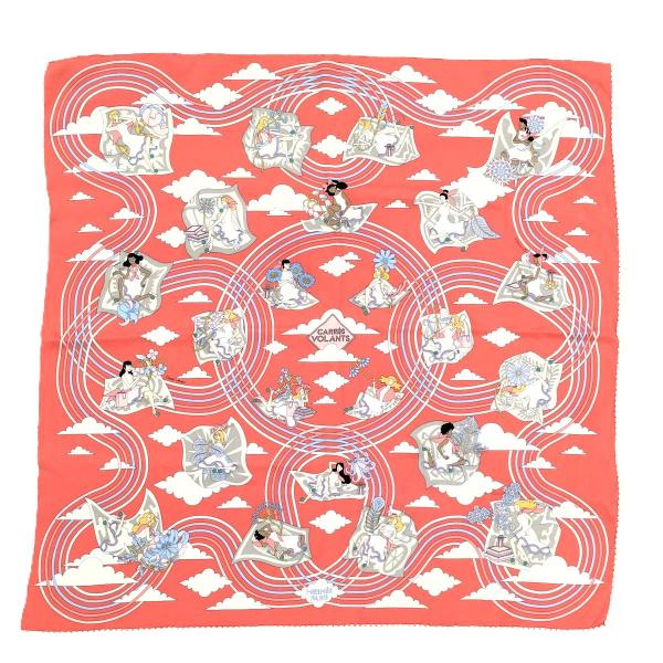 HERMES（エルメス） 空飛ぶカレ スカーフ カレ70 シルク100% : JJ