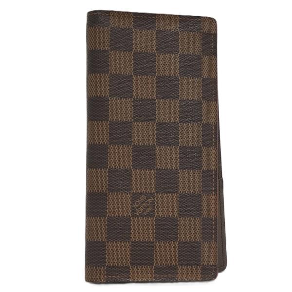 ルイヴィトン ダミエ ポルトフォイユ ブラザ 二つ折り 長財布 N60017 LOUIS VUITTON（ルイ・ヴィトン） 二つ折り長財布 ポルトフォイユ