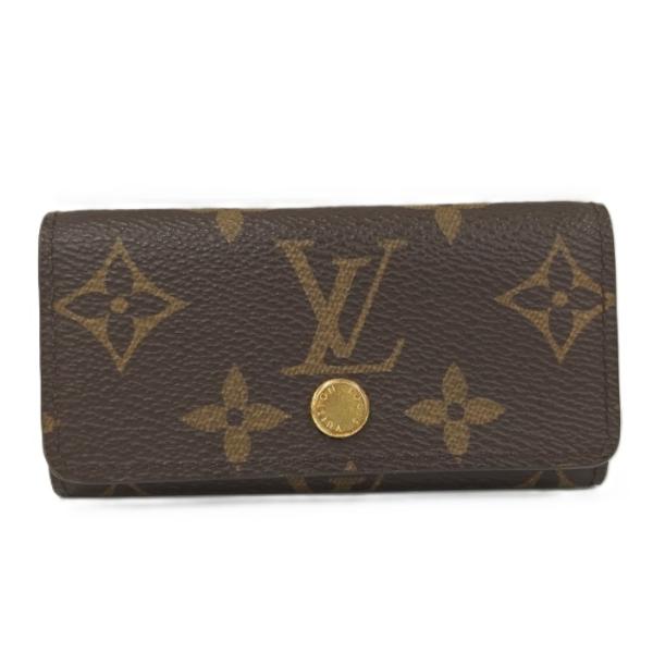 ルイヴィトン　ミュルティクレ4連　モノグラム　キーケース LOUIS VUITTON（ルイ・ヴィトン） ミュルティクレ4 4連キーケース