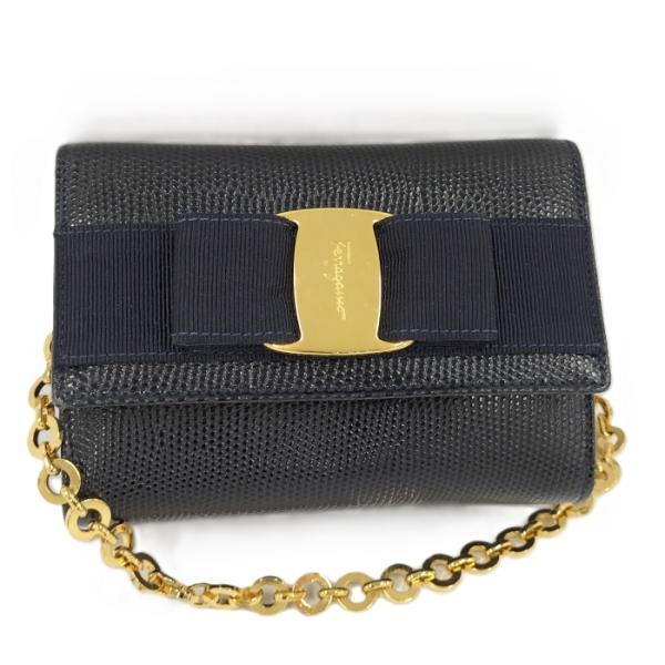 FERRAGAMO Salvatore Ferragamo チェーン ショルダーバッグ