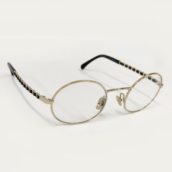 CHANEL サングラス オーバル フルリム メタル 2202Q : JJコレクション  
