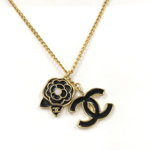 CHANEL CCロゴ カメリア　ネックレス　正規品 CHANEL（シャネル） ココマークカメリアネックレス 02A : JJ