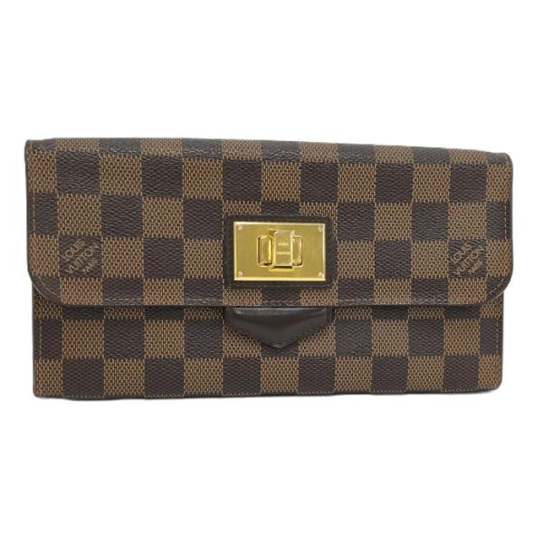 美品✨　ルイヴィトン　ダミエ エベヌ ポルトフォイユ ローズベリー 長財布 LOUIS VUITTON（ルイ・ヴィトン） ポルトフォイユローズベリー 長財布