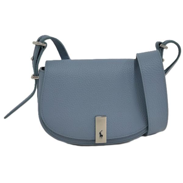 新品未使用展示品　LAUREN 黒 レザー ショルダーバッグ レザー クロスボディ テック ケース （ショルダーバッグ