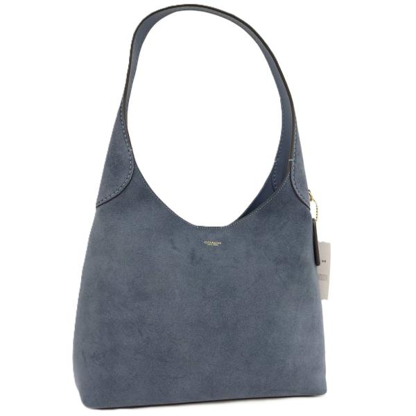 COACH（コーチ） ショルダーバッグ ブルックリン スエード ブルー系