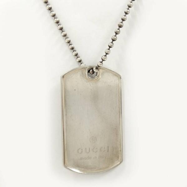 GUCCI（グッチ） ドッグタグネックレス SV925 シルバー 約30g : JJ
