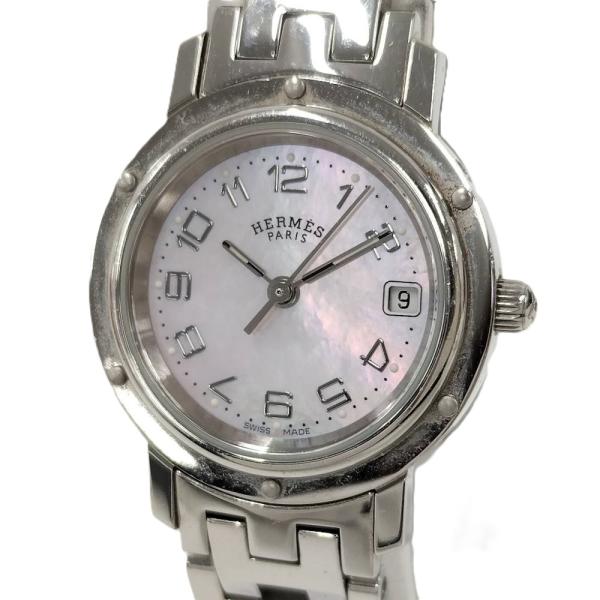 HERMES（エルメス） クリッパー ナクレ レディース 腕時計 SS クオーツ