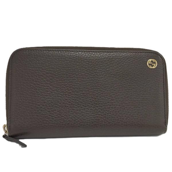 GUCCI（グッチ） ラウンドファスナー長財布 インターロッキングG