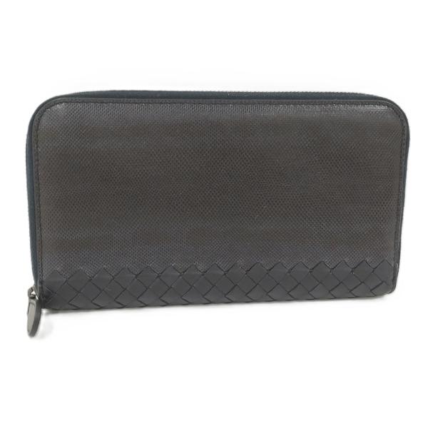 ファッション小物 BOTTEGA VENETA 長財布 イントレチャート シャイニー