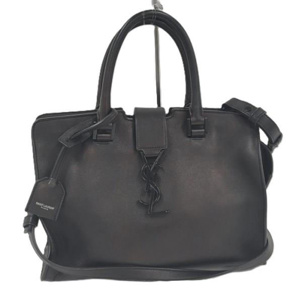 SAINT LAURENT PARIS 2WAY ショルダーバッグ ベイビーカバス レザー