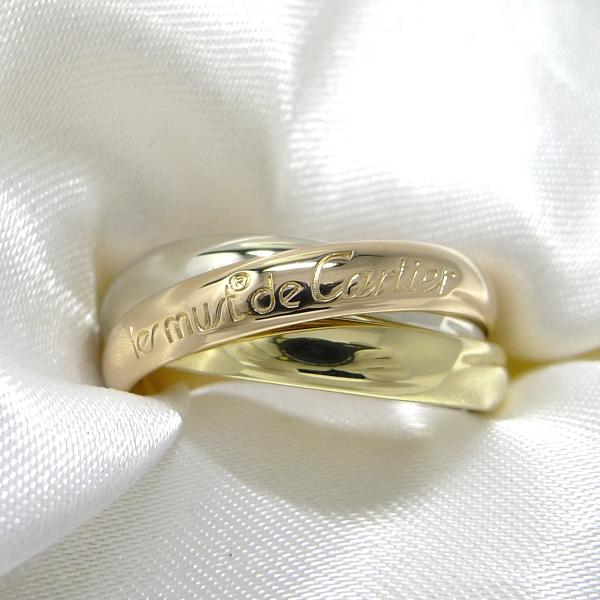 Cartier（カルティエ） トリニティ リング 750WG YG PG K18WG YG PG