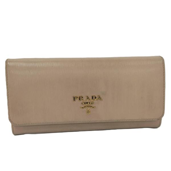 PRADA ベージュ 長財布 PRADA ベージュ 長財布