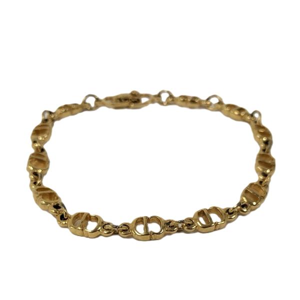 Christian Dior ディオール ブレスレット CD 金色 レディース クリスチャンディオール(Christian Dior) ブレスレット CDロゴ