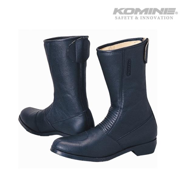 コミネ 202 スパジオ バックジッパーブーツ KOMINE 05-105 バイク