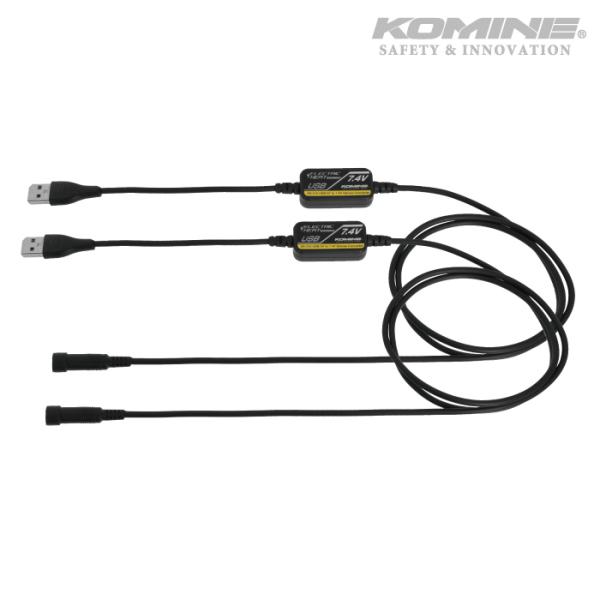 専用やりとり Amazon | コミネ(KOMINE) バイク用 グローブ EK-315 USB 5V-7.4V