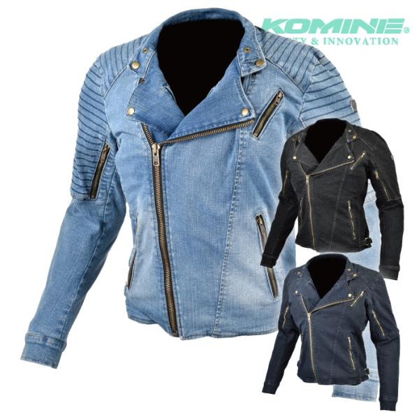 コミネ プロテクトデニムジャケット コミネ(KOMINE) バイク用 ジャケット プロテクトデニムシングル