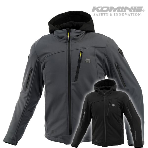 ✿試着のみ　KOMINE プロテクト ウインターパーカー CE認証 XL コミネ ジャケット JK-5904 プロテクトソフトシェルウインターパーカ