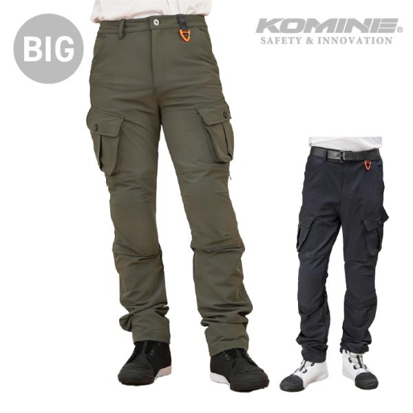 KOMINE コミネ　クールドライカーゴパンツ カーキ系　WL 07-7483 楽天市場】コミネ バイクパンツ PK-7483 クールドライカーゴ