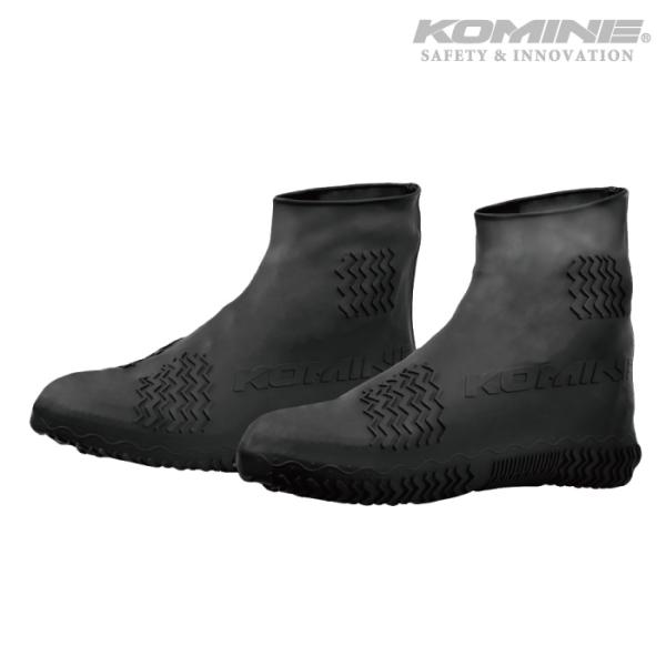 優れた伸縮性でぴったりフィットのシリコン製レインブーツカバー。バックジッパー付きで着脱簡単。シフトペダルの当たる甲とくるぶしに補強を、雨天時のグリップを考慮したソールパターンを採用したライディングに適した設計。バックジッパー部には夜間被視認...