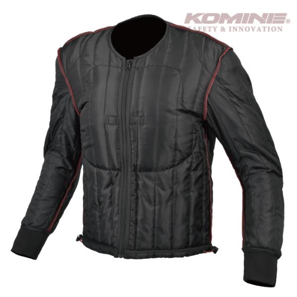 胸部・肩・肘・背中にプロテクターを装備した中綿入りインナージャケット。■サイズ：WM/WL (レディース)S/M/L/XL/2XL/3XL/4XL/5XLB/6XLB