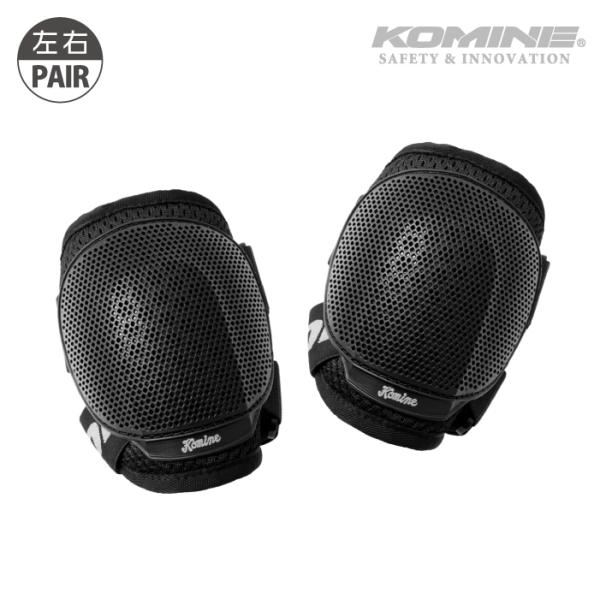 シンプルで使いやすいニーガード。通気性に優れたシェルと3Dメッシュを採用。■サイズ：フリー