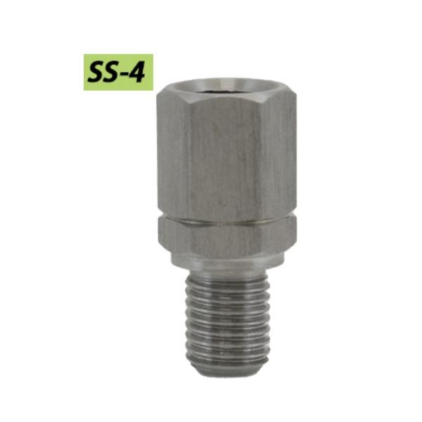 サビに強いステンレスアダプター● カウルに覆われたハンドルに取付けられるスリムサイズのミラーアダプター。● 様々なシチュエーションに対応する、10種類をラインナップ。■ ネジ径：10mm正ネジ→10mm逆ネジ■ ネジピッチ：上側1.25■ ...