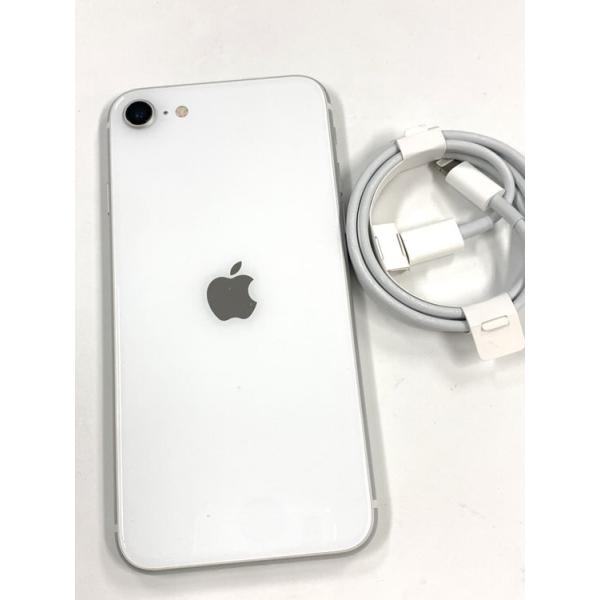 新品同様 電池92% iPhone SE(第2世代) 64GB ホワイト SIMフリー
