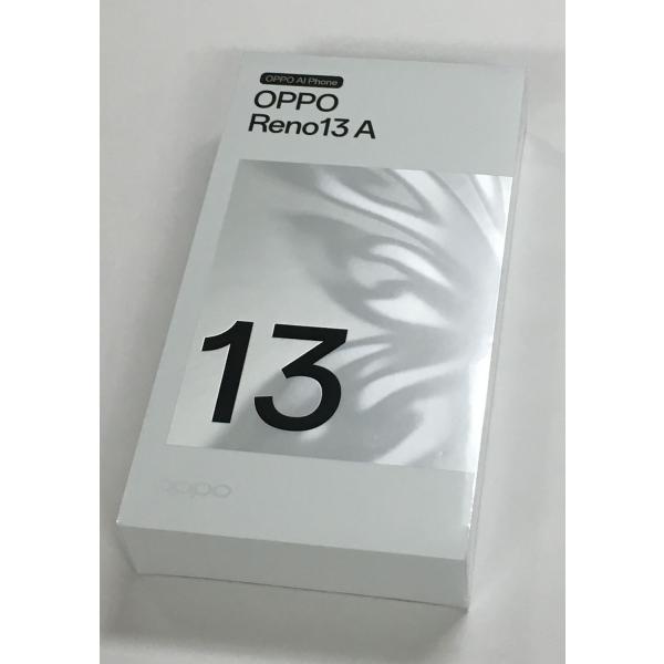 新品未開封 OPPO Reno13A A5010P / 128GB / チャコールグレー / SIMフリー / Y!mobile版 /
