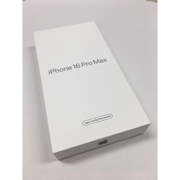 未開封品】iPhone 16 Pro Max 256GB ホワイトチタニウム SIMフリー