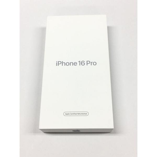 未開封 iPhone16 Pro 512GB ブラックチタニウム SIMフリー / Apple保証