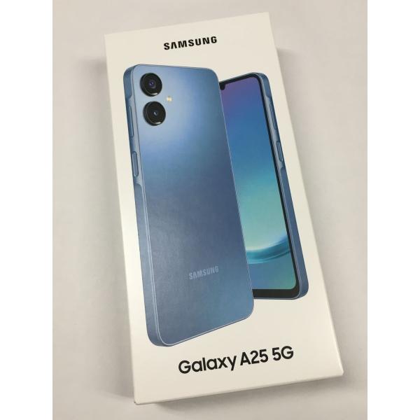 Galaxy 【新品・未開封】Galaxy A25 5G SCG33 ブルー au SIMフリー