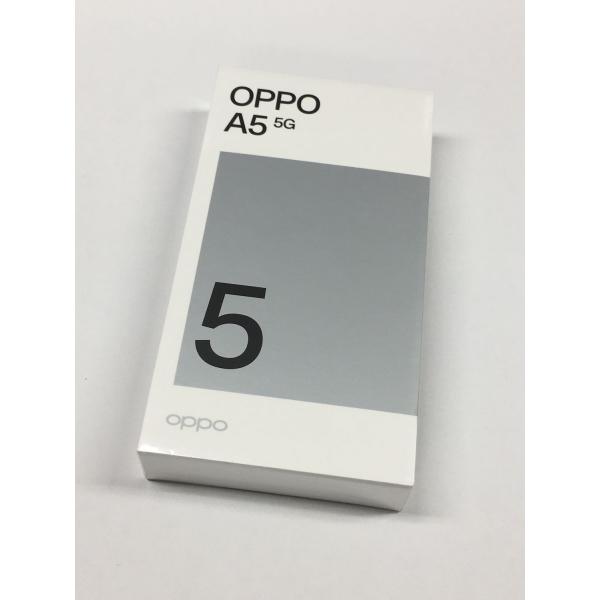 【新品未開封】OPPO A5 5G 128GB White OPG06 / SIMフリー（au/UQ）