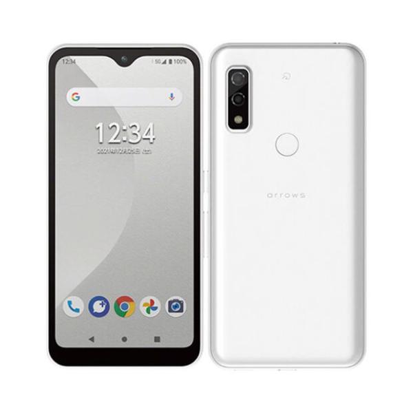 未使用 SIMロック解除済 FCG01 ホワイト arrows We アローズ au 〇判定 jm-mobile_fcg01