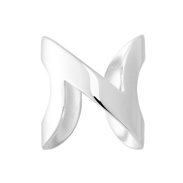 O Vo[ SILVER925 2way w Mtg KLON RING INFINITY LARGE