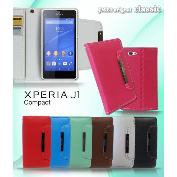 Xperia J1 Compact JMEI 蒠^ U[P[X classic Xperia J1 compact P[X d5788 SIMt[ {  蒠 AEON Mobile CI oC