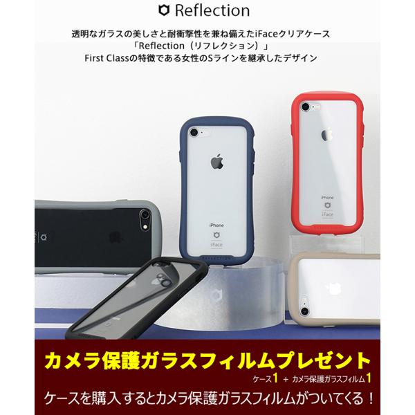 iPhone SE3 SE2 P[X ϏՌ iFace Reflection wʃKX RMILKi擾 TPU op[ Xgbvz[ JYی 360°ی SE 3
