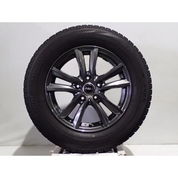 205/65R15スタッドレス、アルミ　ブリヂストンブリザックVRX中古4本セット！ BRIDGESTONE（ブリヂストン） 中古タイヤ スタッドレスタイヤ 4本