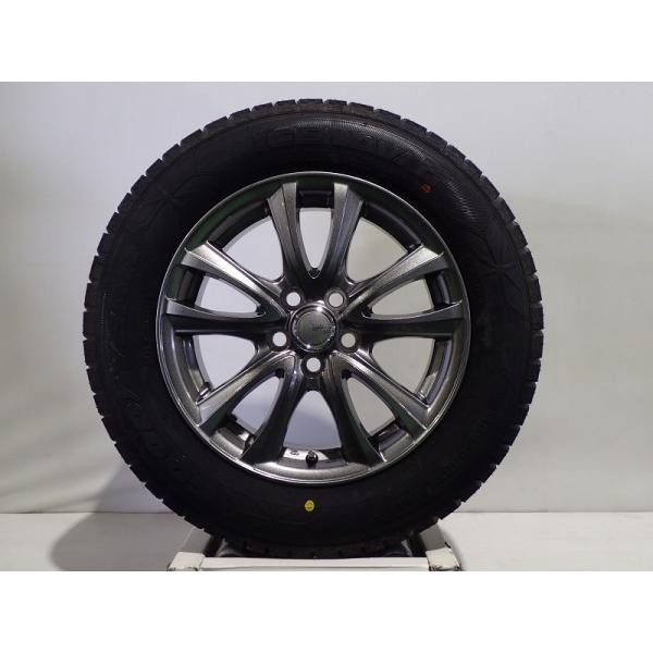 グッドイヤースタッドレスタイヤ＋アルミホイール195/65R15 グッドイヤー（GOODYEAR） 195/65R15 スタッドレスタイヤホイール4本