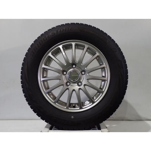 195/65/R15ブリヂストン VRX2 スタッドレスタイヤ ４本　ホイル付 BRIDGESTONE 爆買 中古 195/65R15 スタッドレスタイヤホイール4