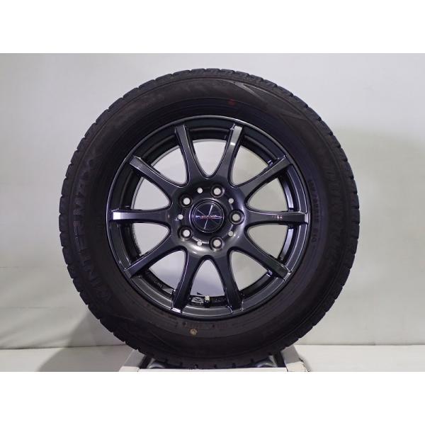 本日限定❗️ダンロップスタッドレス15インチPCD100 4本セット DUNLOP（ダンロップ） 中古 195/65R15 スタッドレスタイヤホイール4本