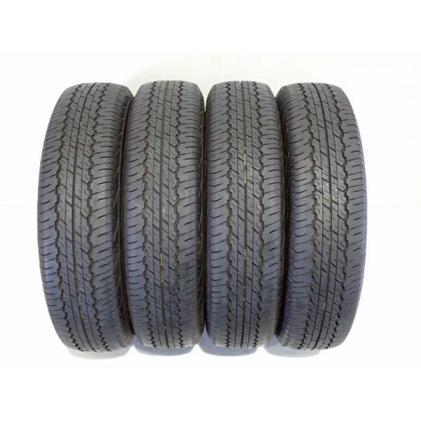 激安 195/80R15 ダンロップ グラントレック AT20 サマータイヤ4本 DUNLOP 中古 195/80R15 サマータイヤ 4本セット ダンロップ