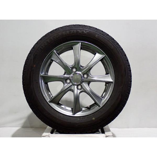 DUNLOP（ダンロップ） 【中古】185/65R15 スタッドレスタイヤ アルミ