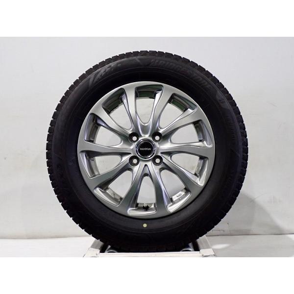 中古スタッドレス&ホイール2023年製VRX3 185/65R15 4本セット BRIDGESTONE 中古 185/65R15 スタッドレスタイヤホイール 4本