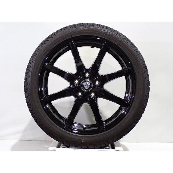 10%オフクーポン中古 225/45R18 スタッドレスタイヤ アルミホイール 4
