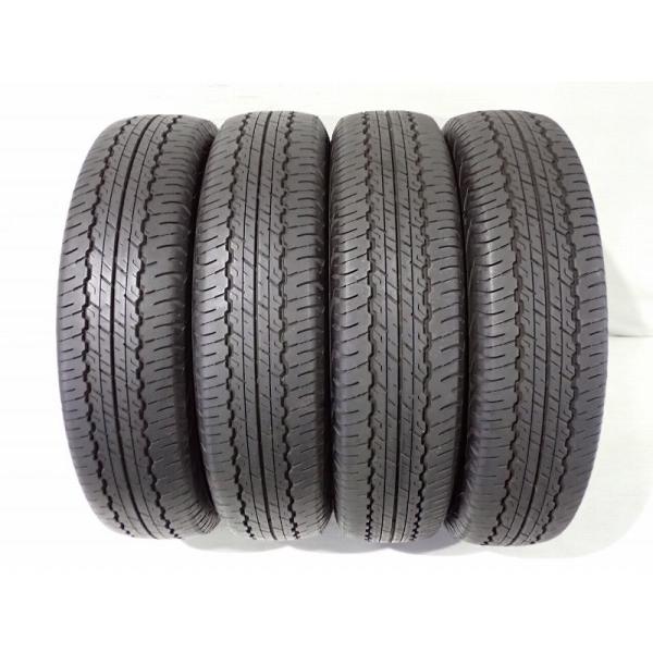 DUNLOP（ダンロップ） 20%オフクーポン中古 195/80R15 サマータイヤ 4