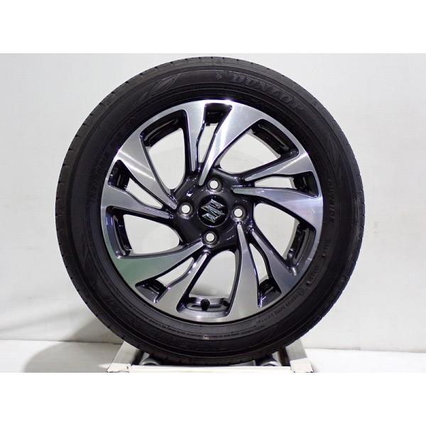 ② スズキアルミホイール＆DUNLOP ENASAVE EC300+ 4本セット