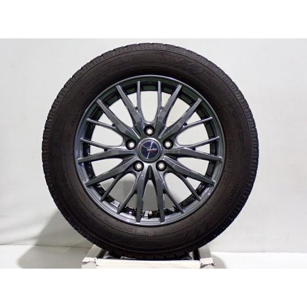 アルミ　スタッドレスタイヤ　4本セット　200/60r16 SP10 1555 4-100 +42 MG コンパクトカー用 185/60R15