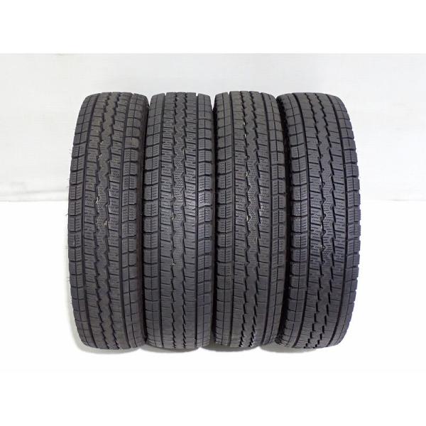 ⑤ダンロップ145/80r12 80/78N LT中古スタッドレス4本セット ⑤ダンロップ145/80r12 80/78N LT中古スタッドレス4本セット