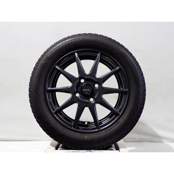 ブリヂストン 155/65R14 ホイール 5本スポーク ブリジストン ブリザック 155・65・14 ホイール付き4本セット